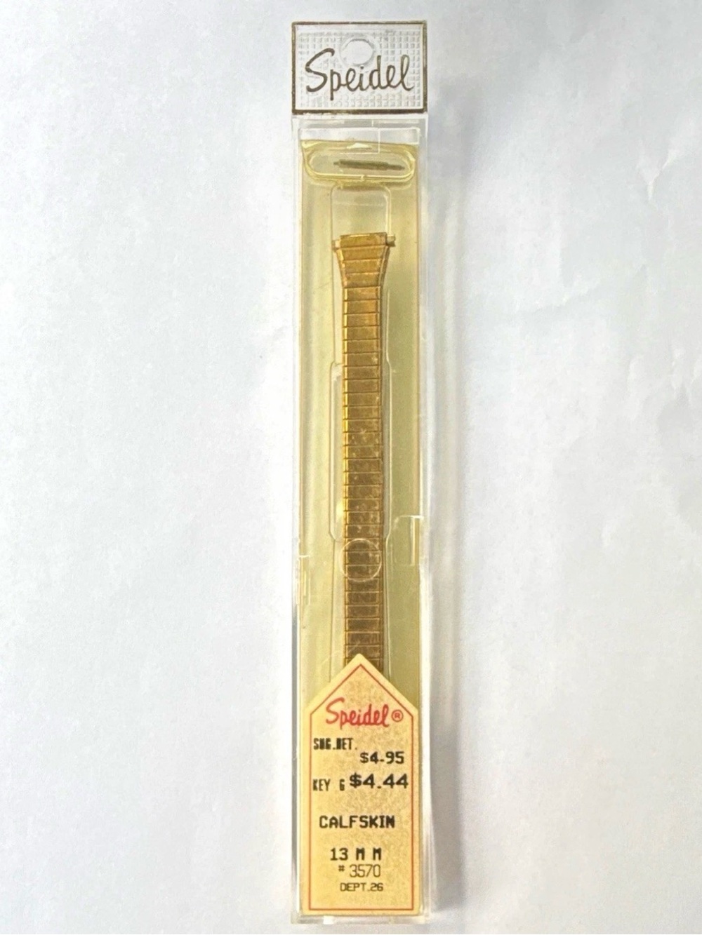 Speidel Gold Tone Stretch Watch Band